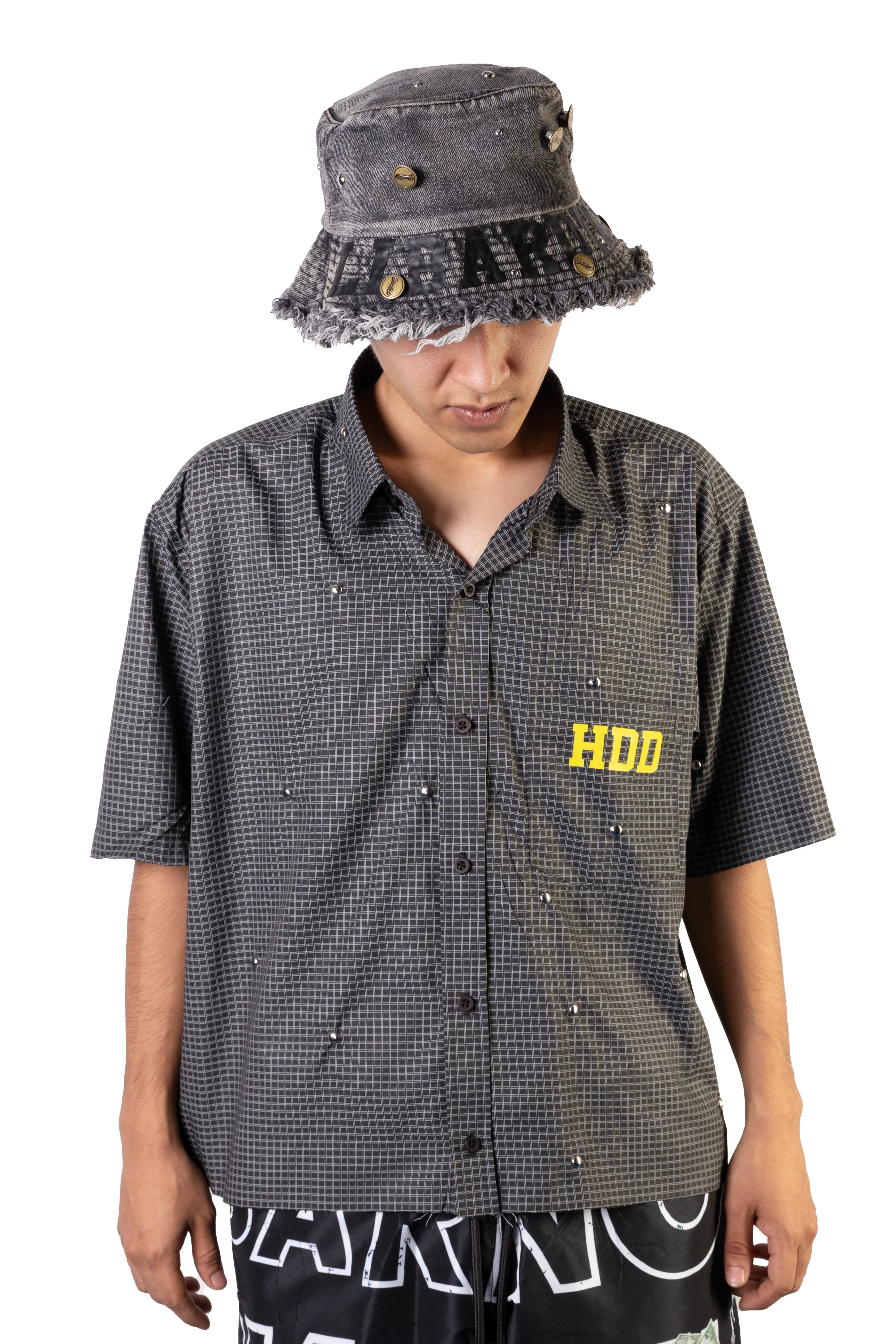 Camisa Cuadros Boton