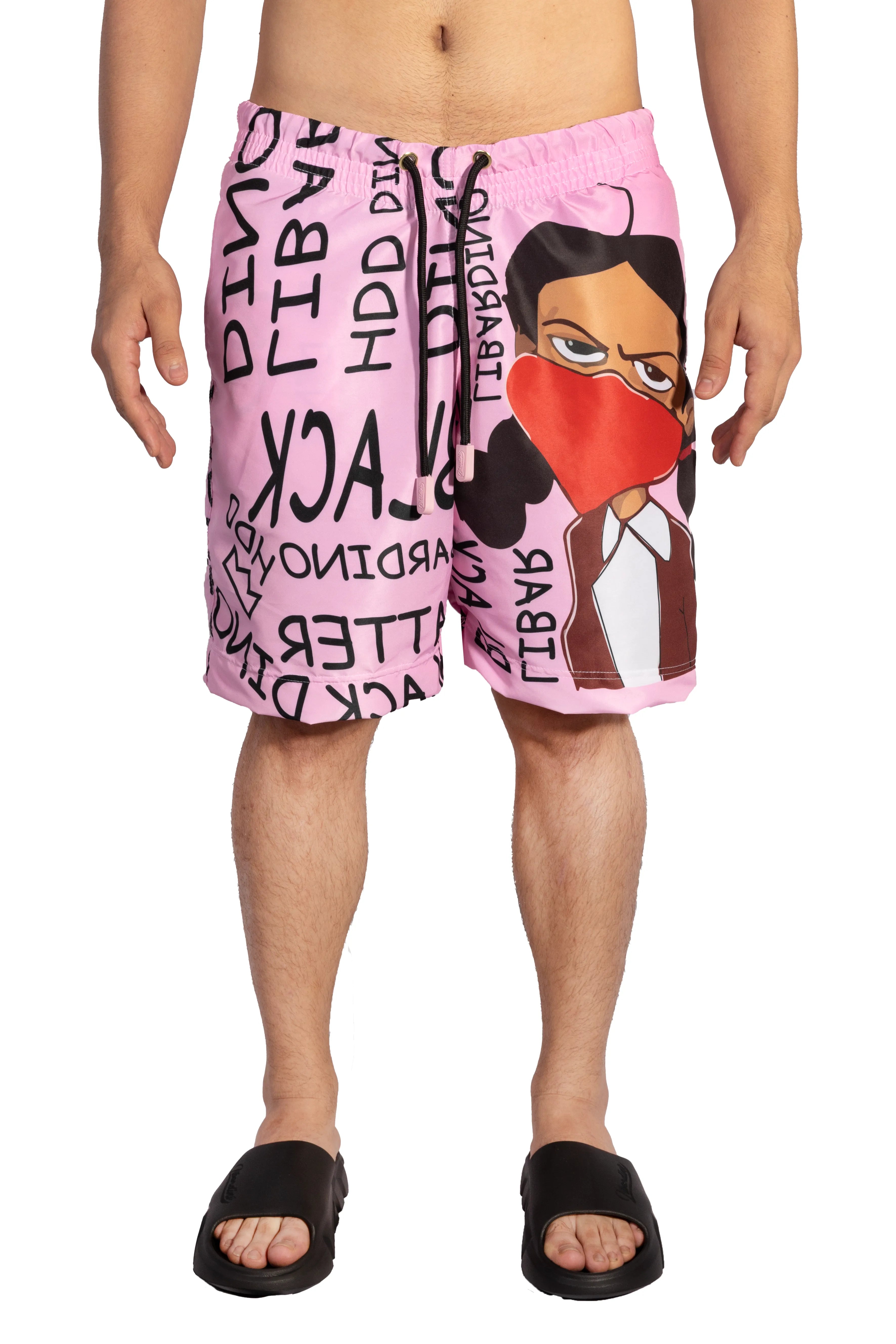 Pantaloneta Rosada Letras