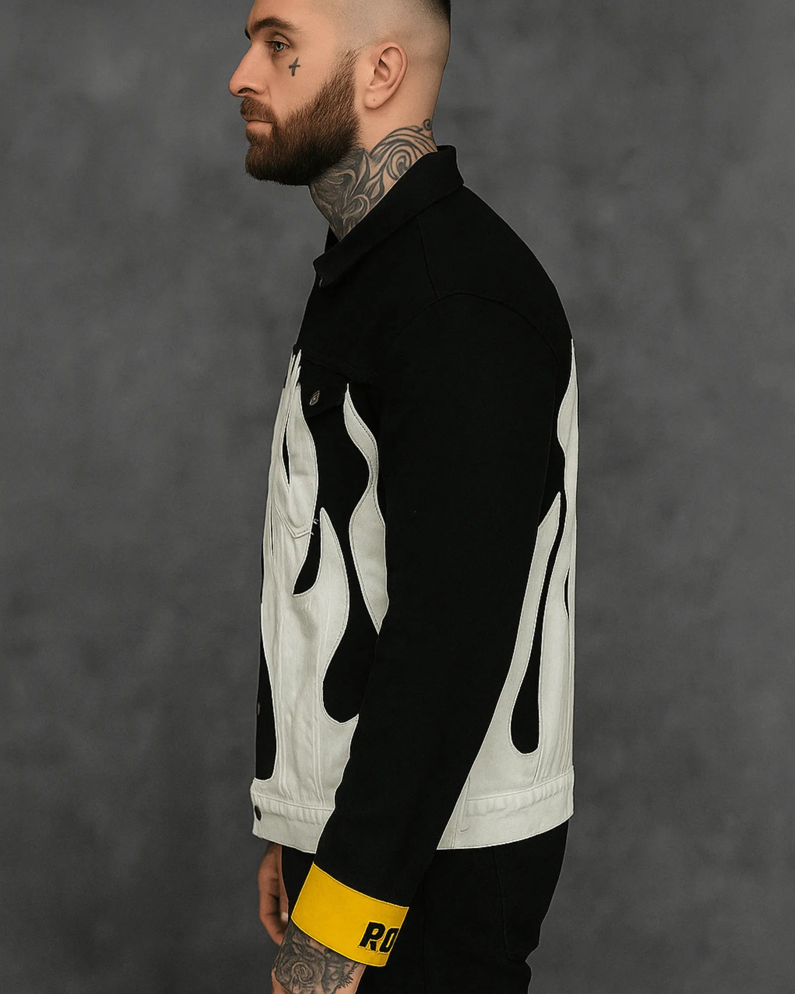 Chaqueta Negra Fuego