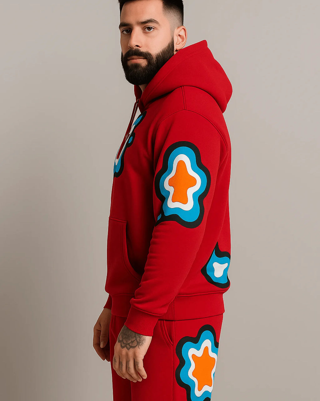 Conjunto Rojo Parches