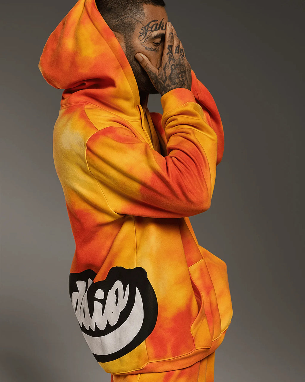 Buzo Capota Mandarina