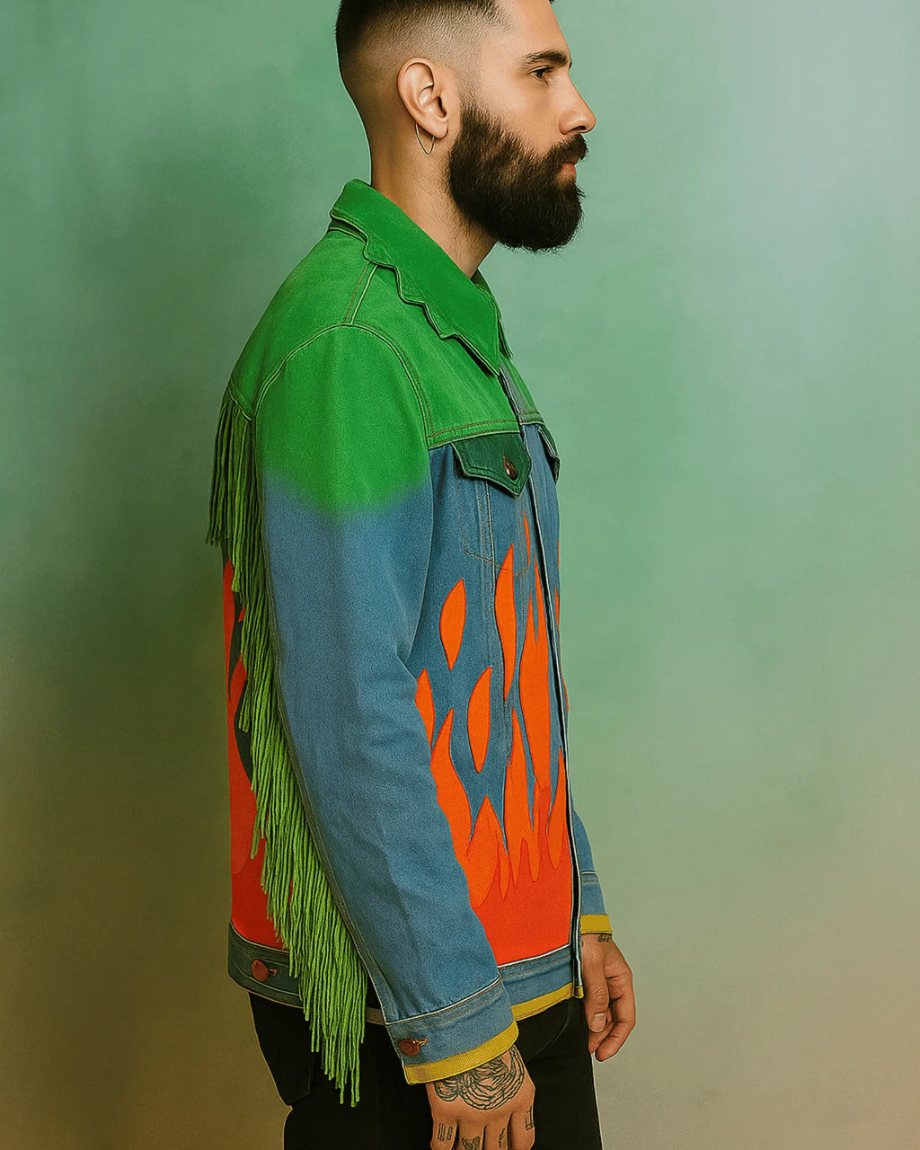 Chaqueta Fuego Verde