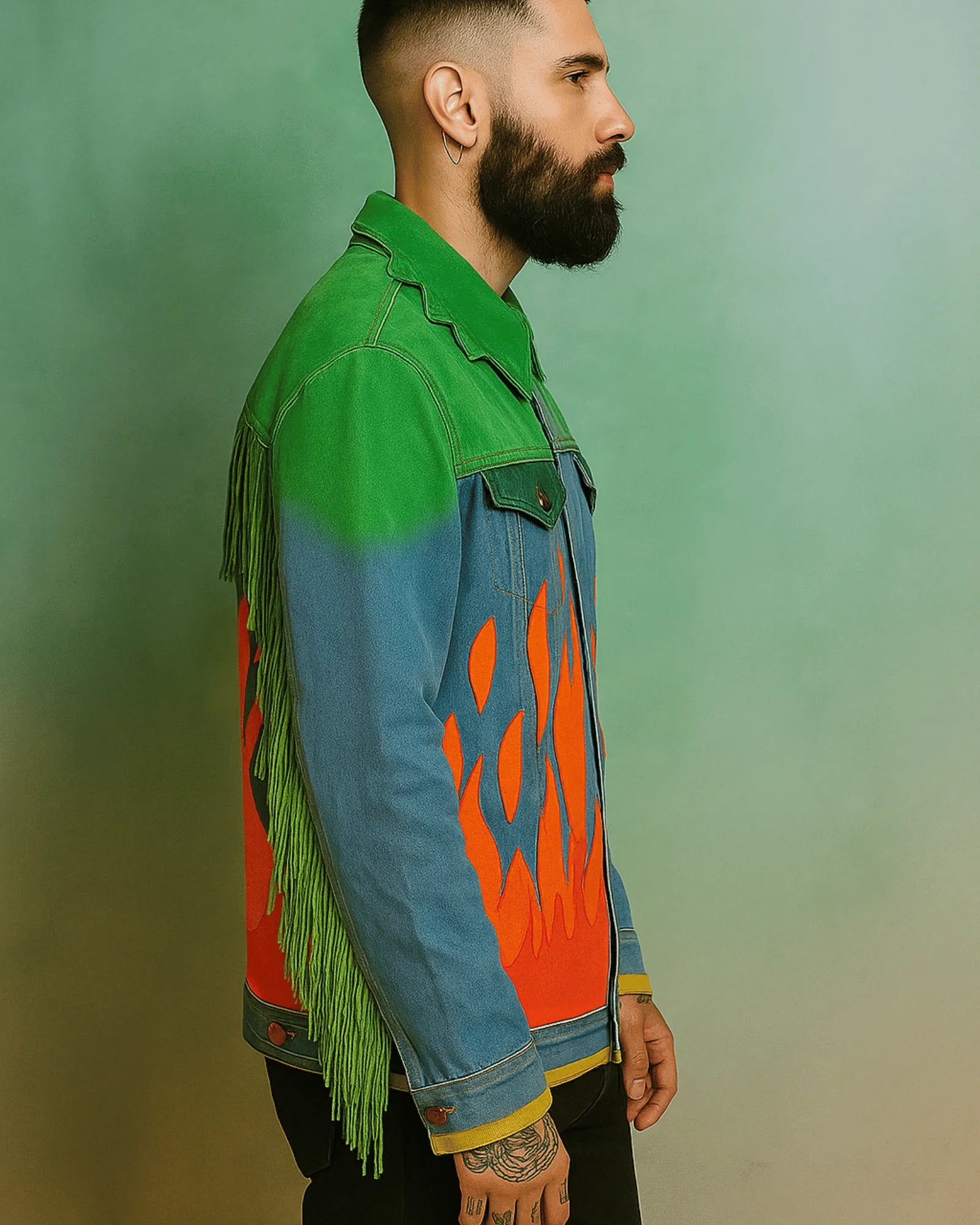 Chaqueta Fuego Verde