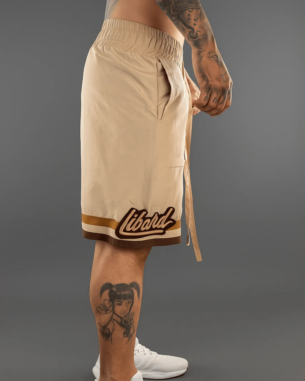 Pantaloneta Premium Clásica Café