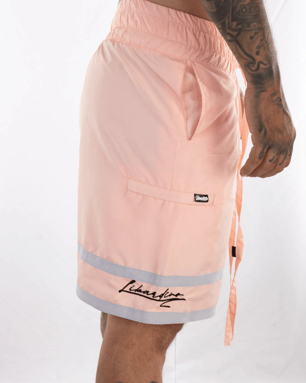 Pantaloneta Premium Rosada Firma Cursiva