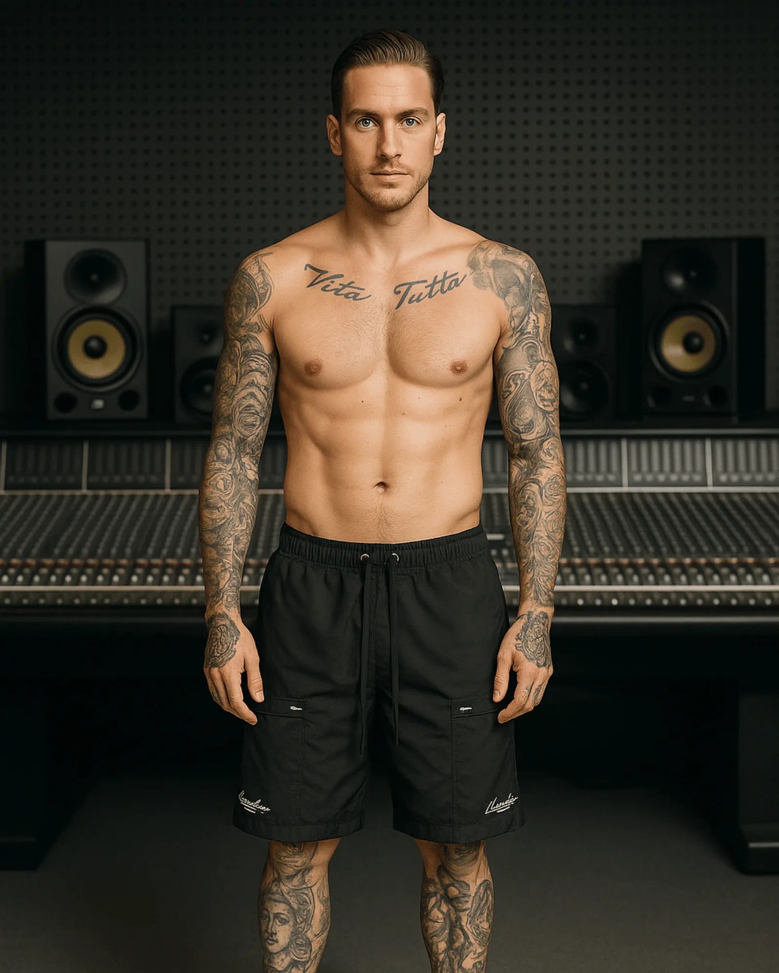 Pantaloneta Premium  Negra Clásica