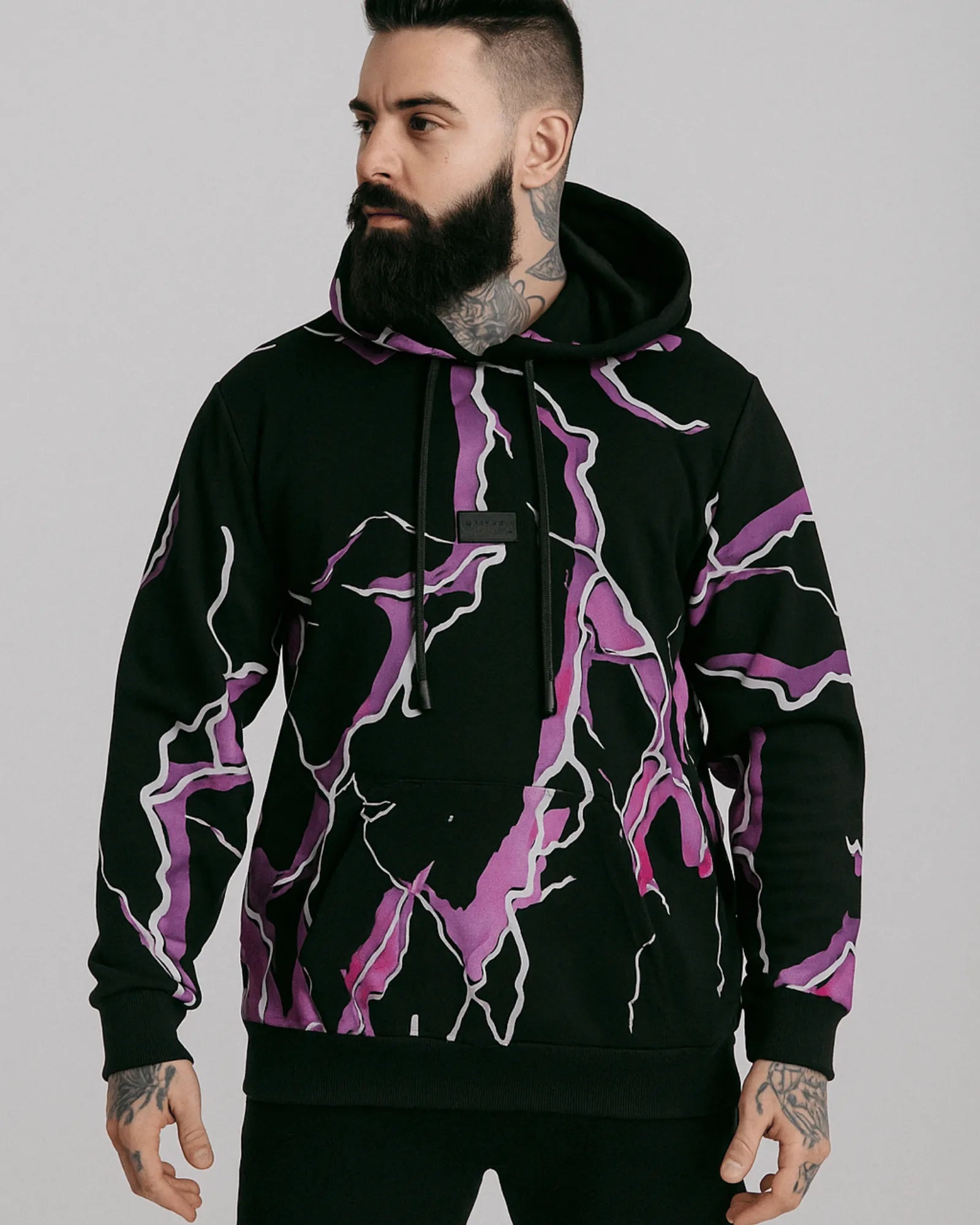 Buzo Capota Rayo Morado