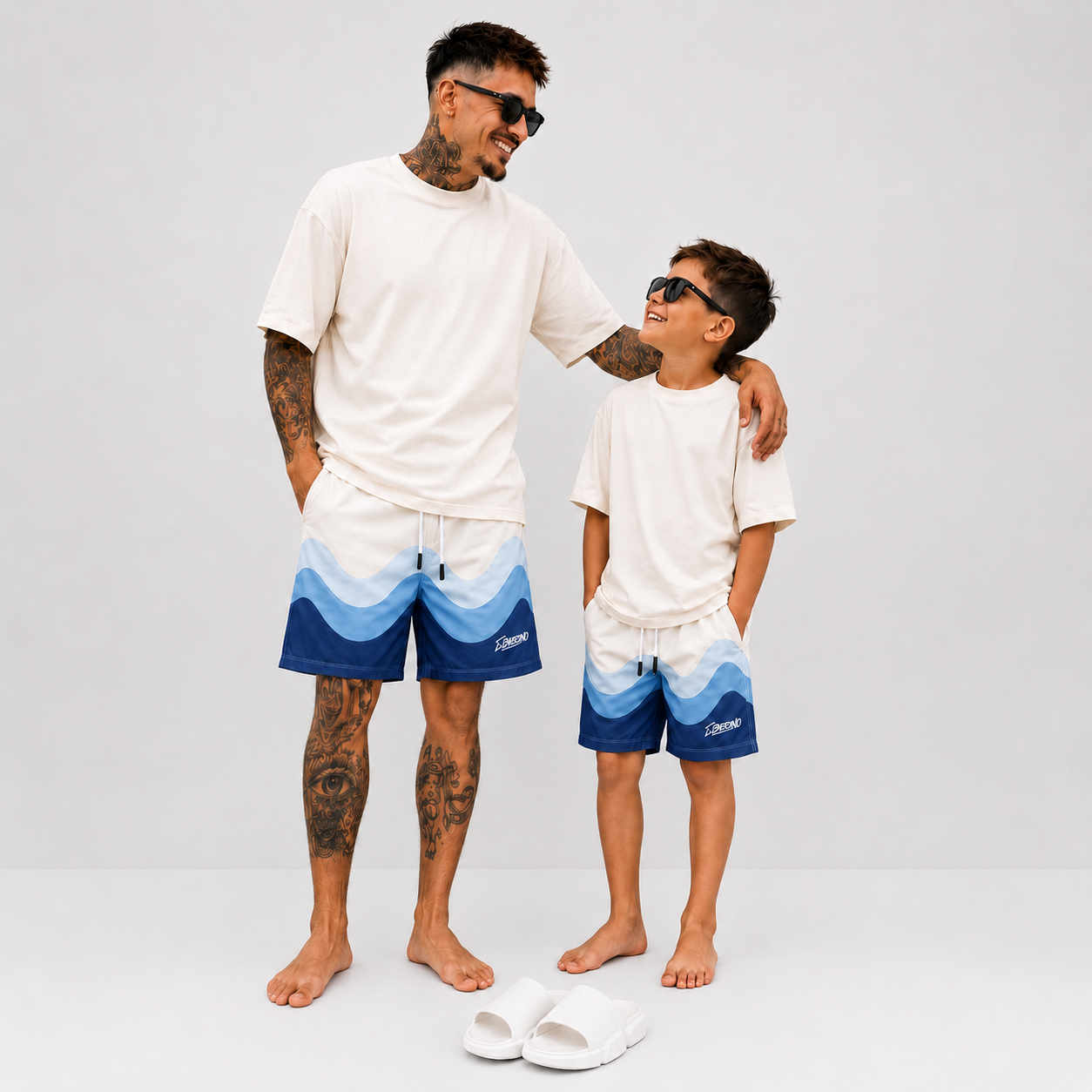Combo Libardino Papá + Hijo — Olas Azul