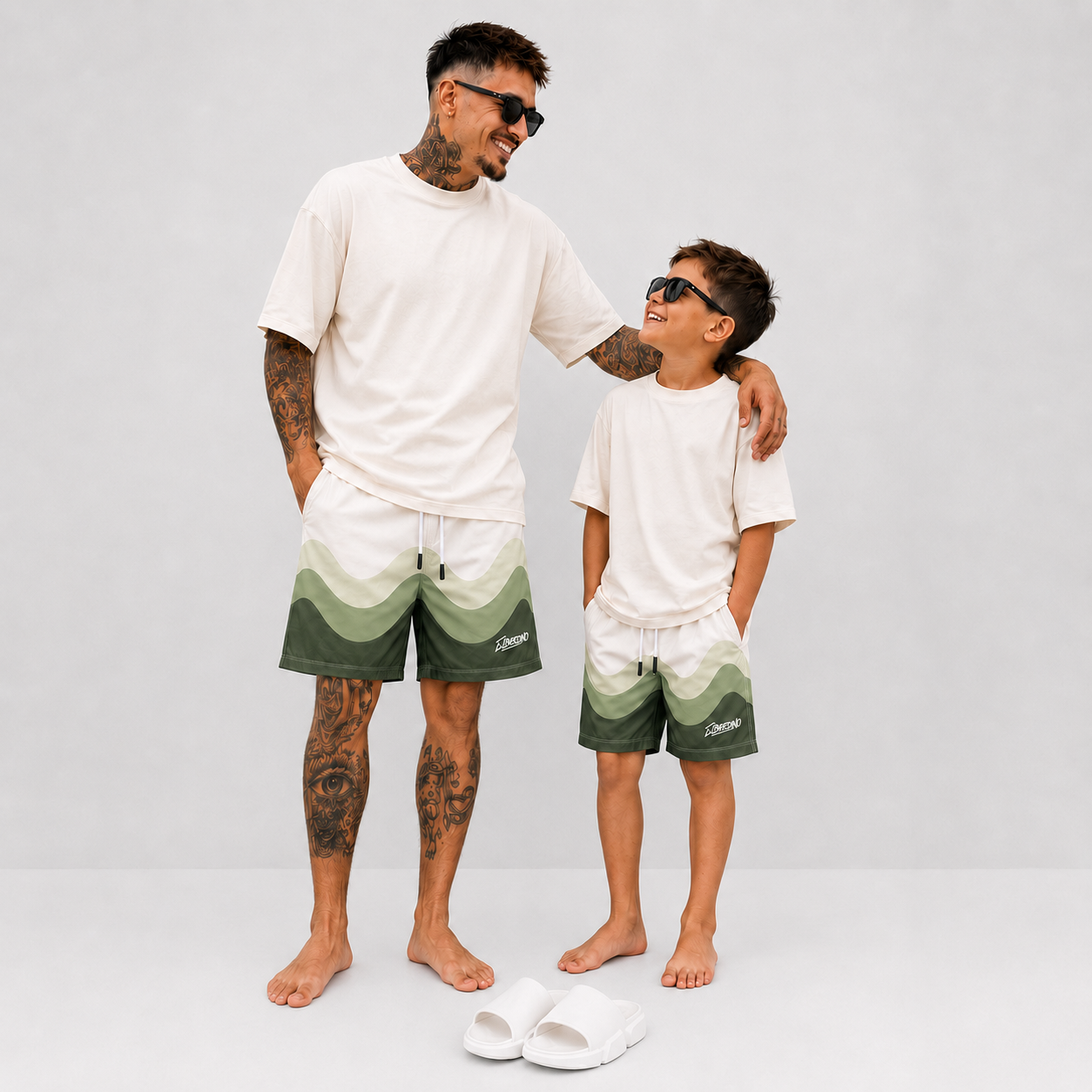 Combo Libardino Papá + Hijo — Olas Verde
