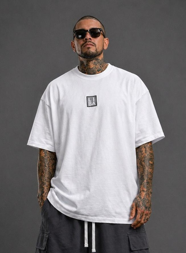 CAMISA OVERSIZE BLANCO BORDADA