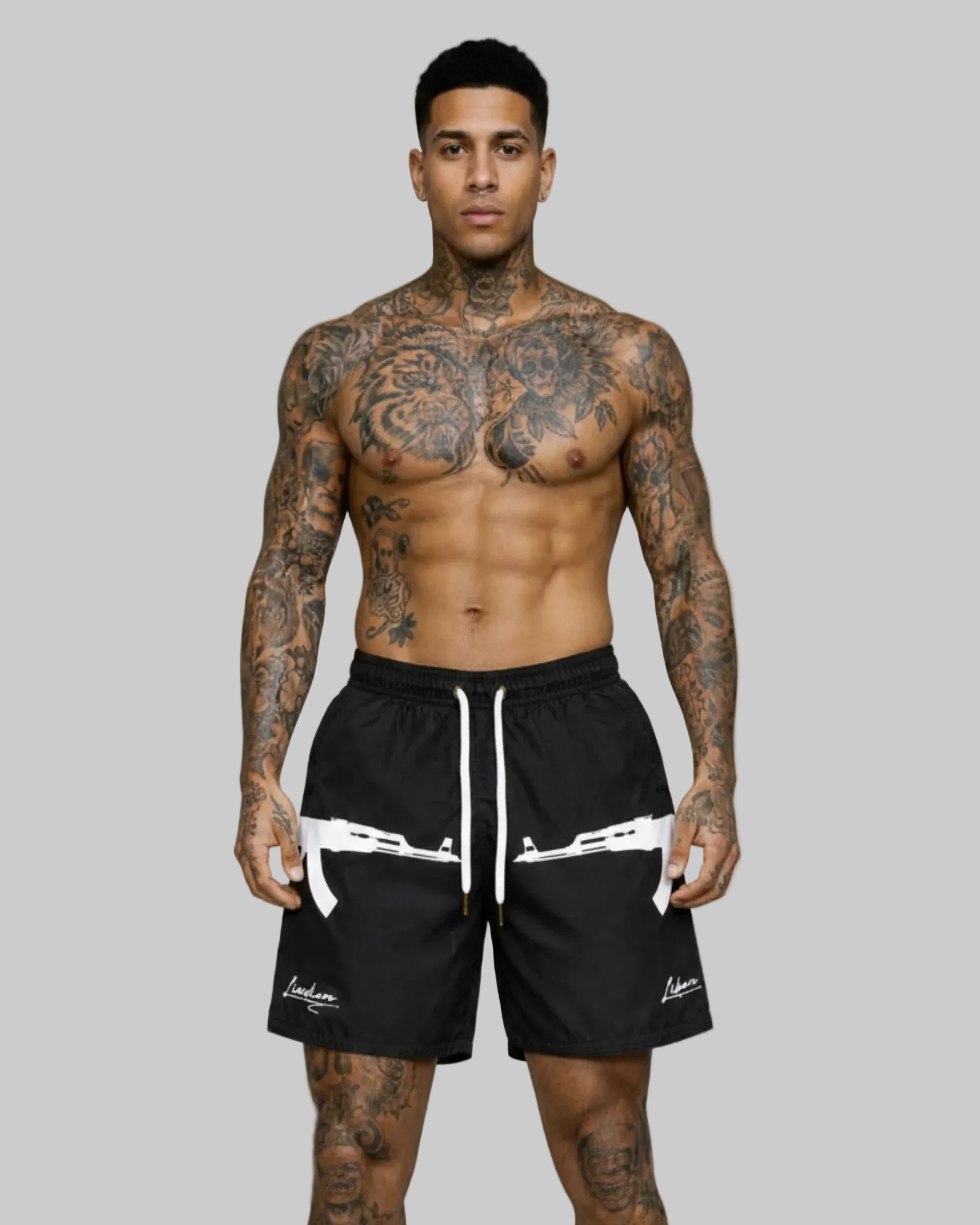 Nueva Colección: Pantaloneta Premium Ak Negra