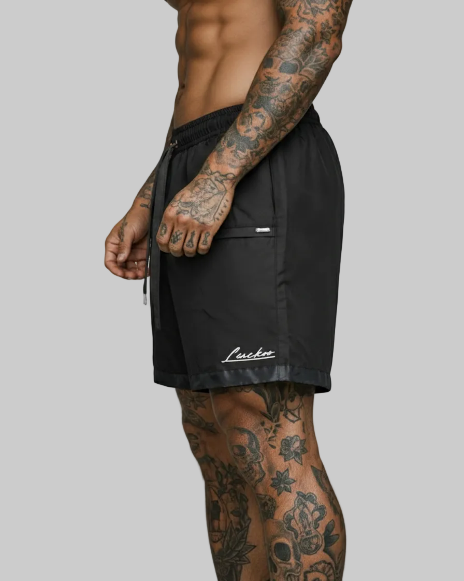 Nueva Colección: Pantaloneta Premium Over Negra