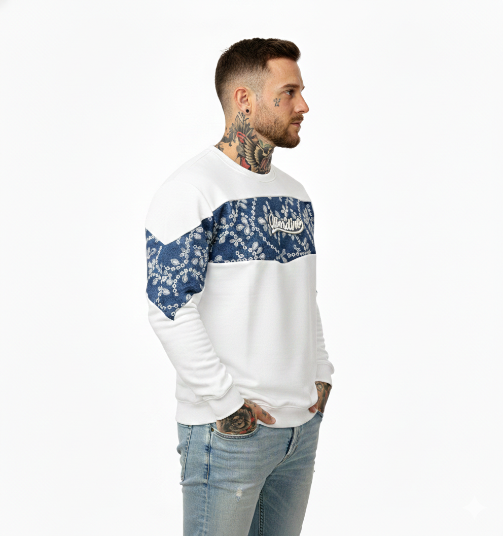 Buso Basico Marfil Estampado