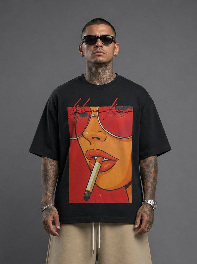 CAMISETA PREMIUN NEGRA