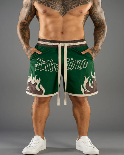 Pantaloneta Premium Fuego Verde