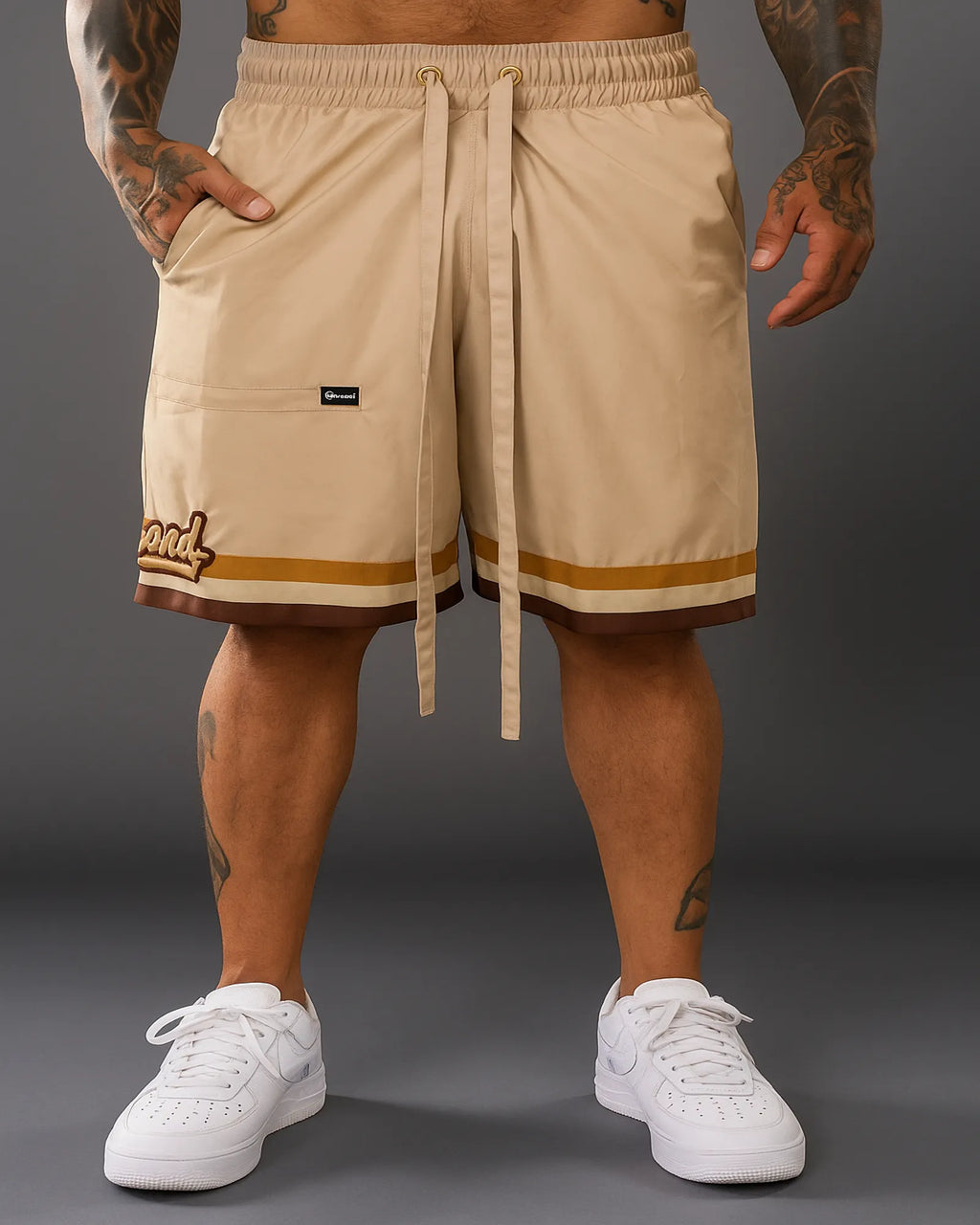 Pantaloneta Premium Clásica Café