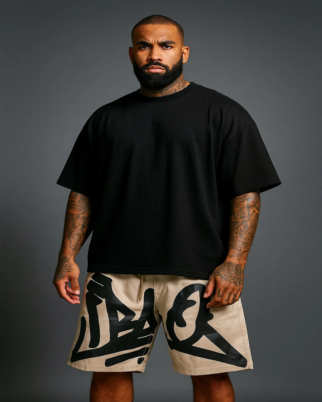 Bermuda En Dril Grafiti Tierra