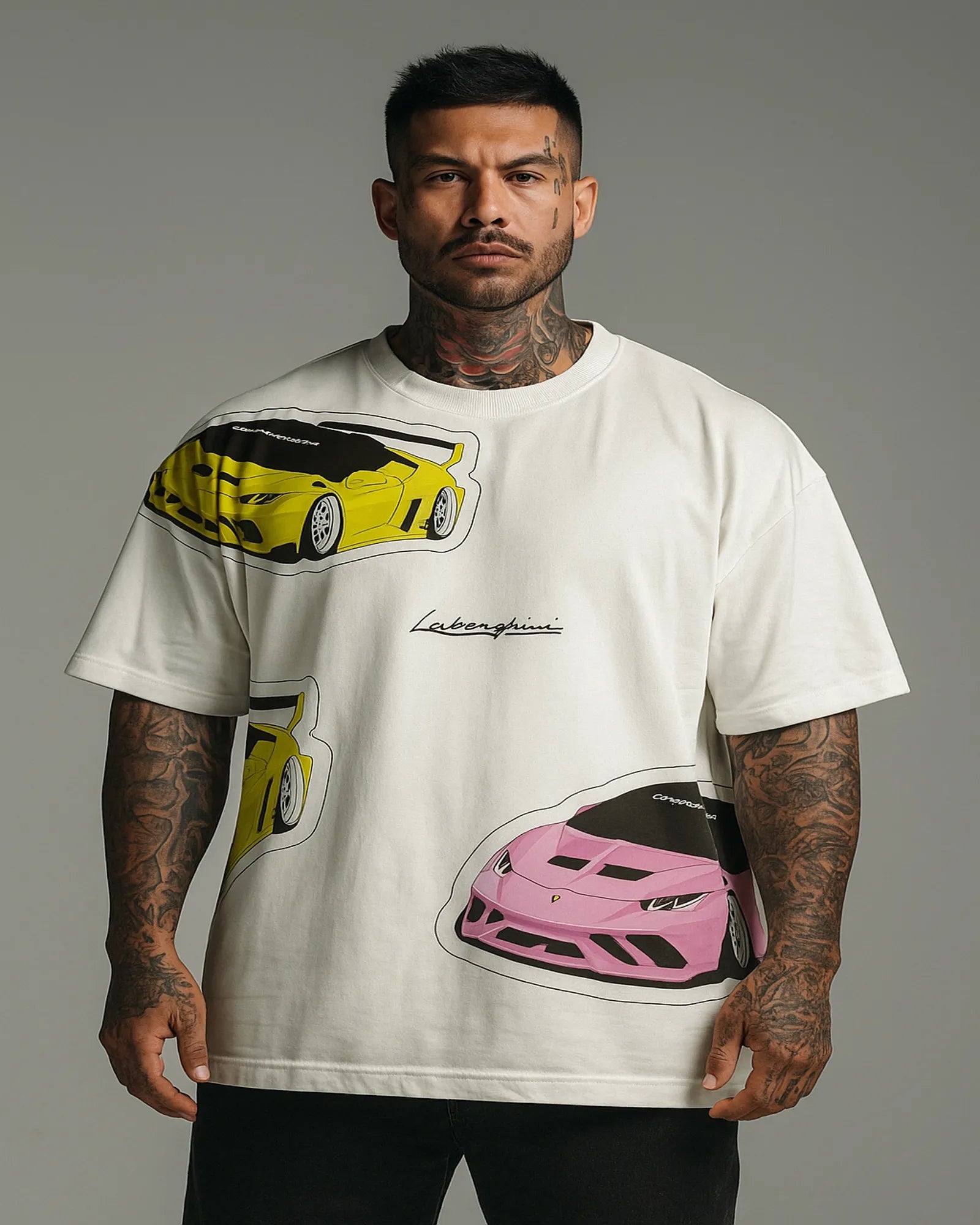 Camisa Oversize Lamborghini