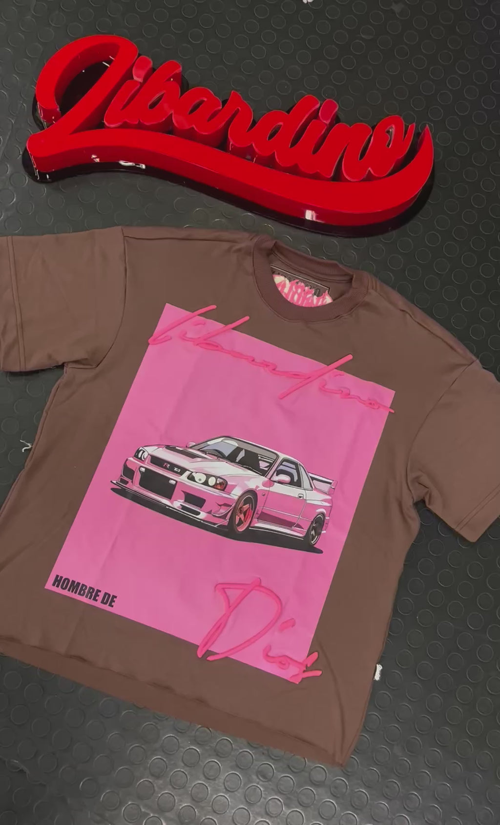 Camisa Oversize Carro Café