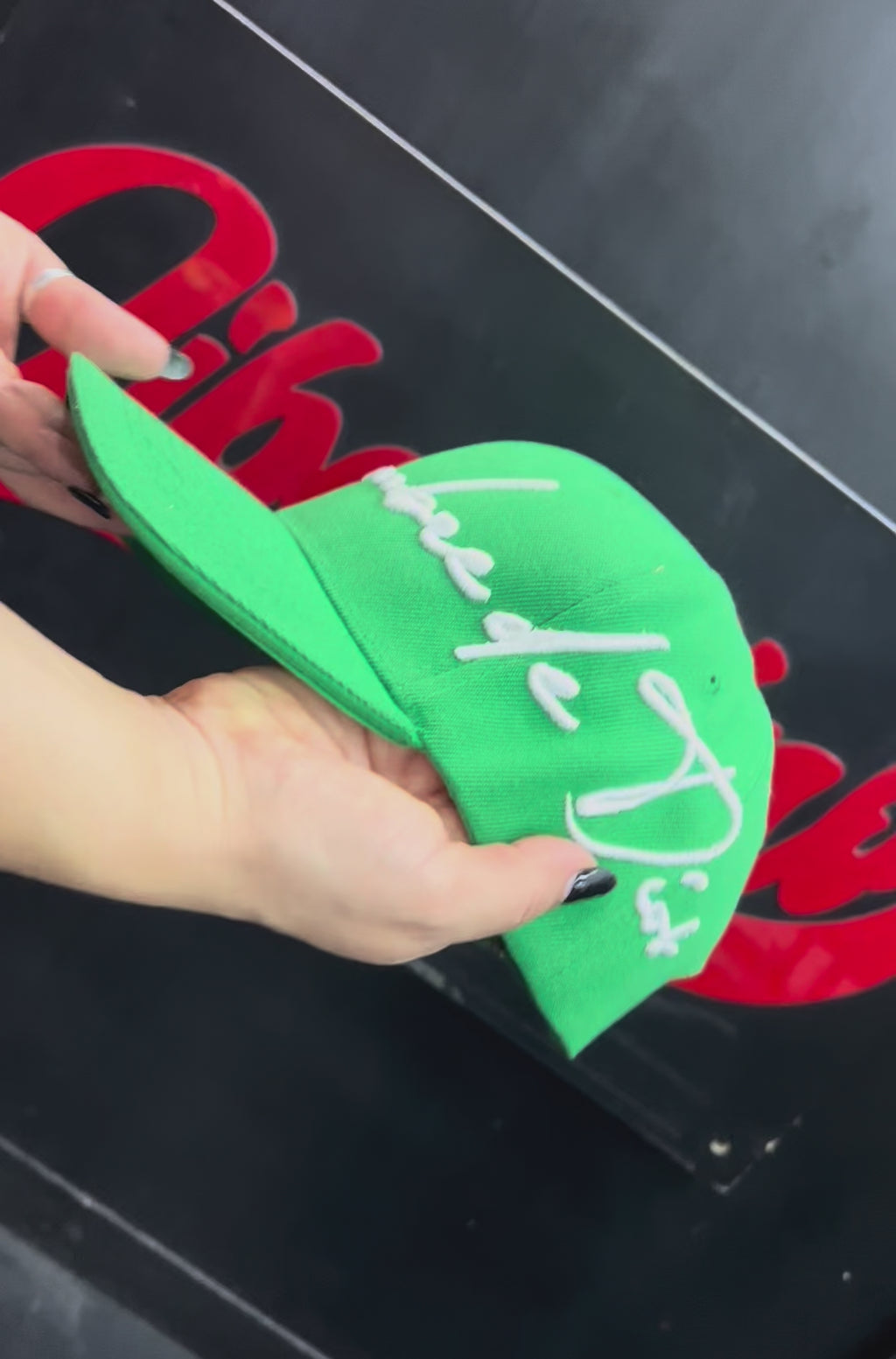 Gorra Hombre De Dios Verde