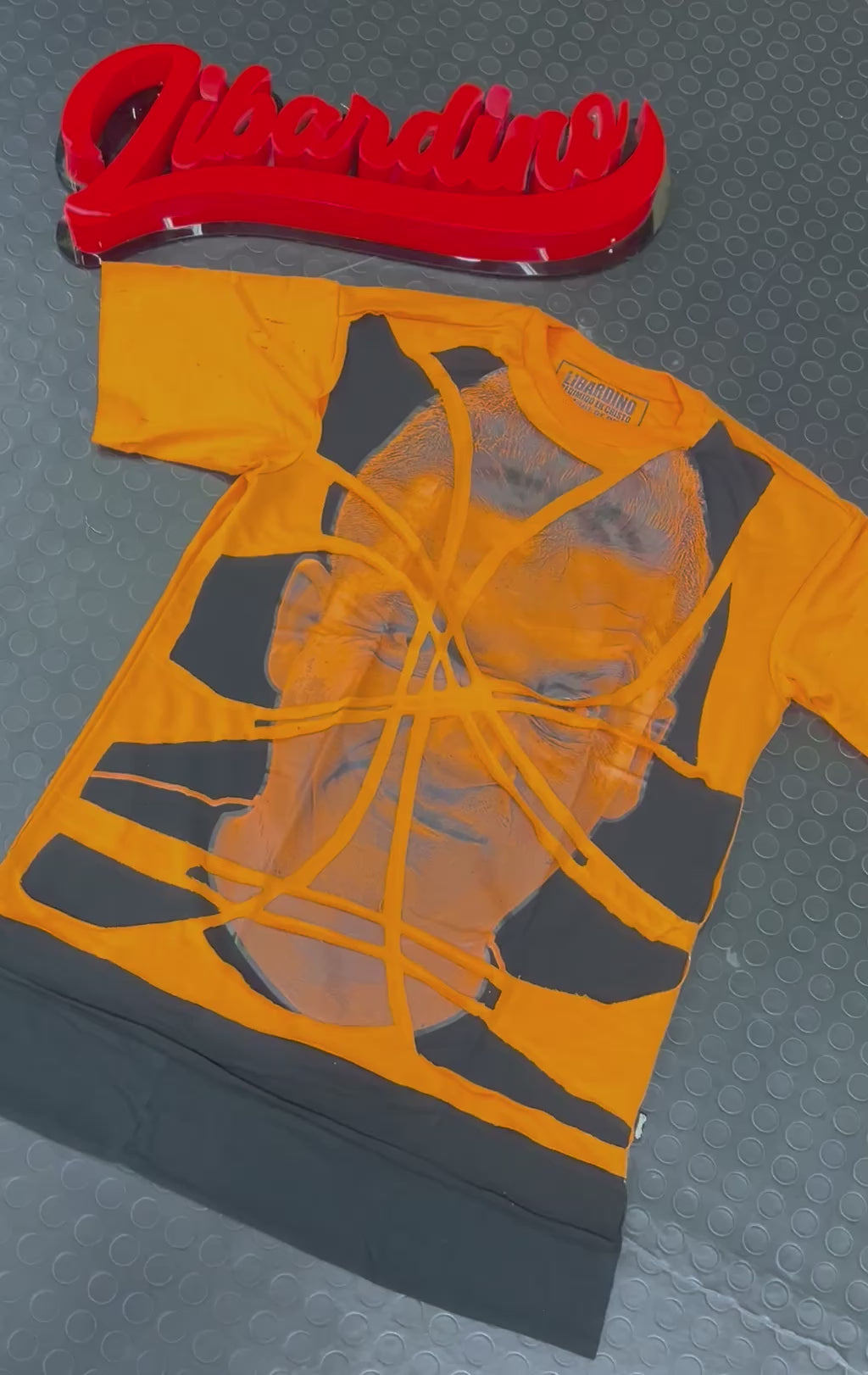 Camisa  Oversize Libardin Naranja