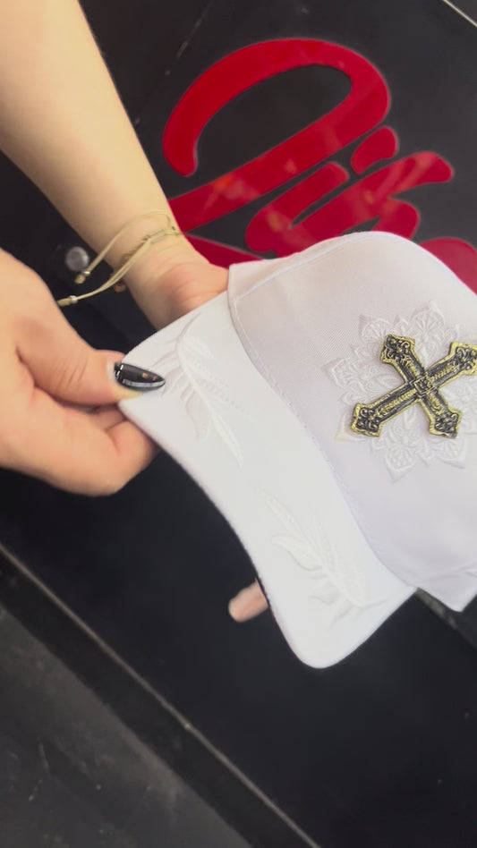 Gorra Cristo Blanca